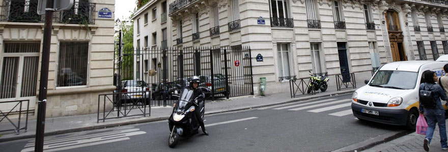 parking à centre de Paris